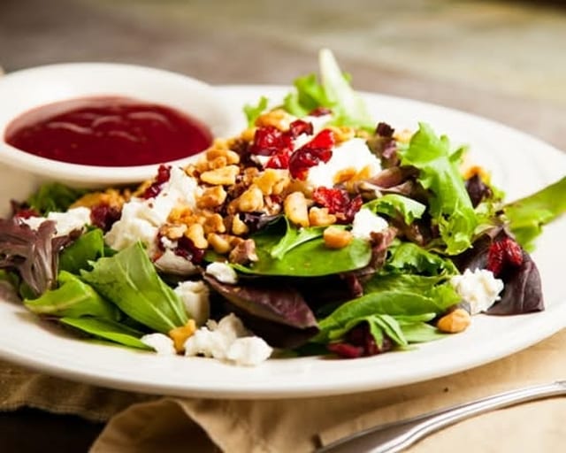 Goat Cheese Salad (Lunch).